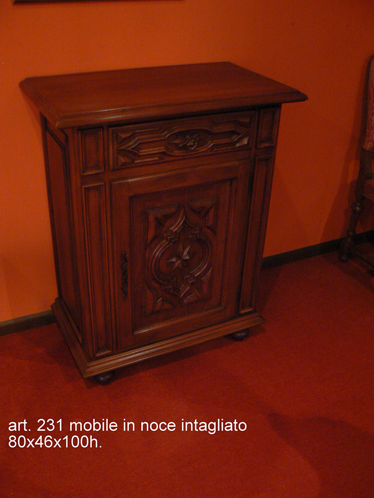 Art. 231 mobiletto in noce